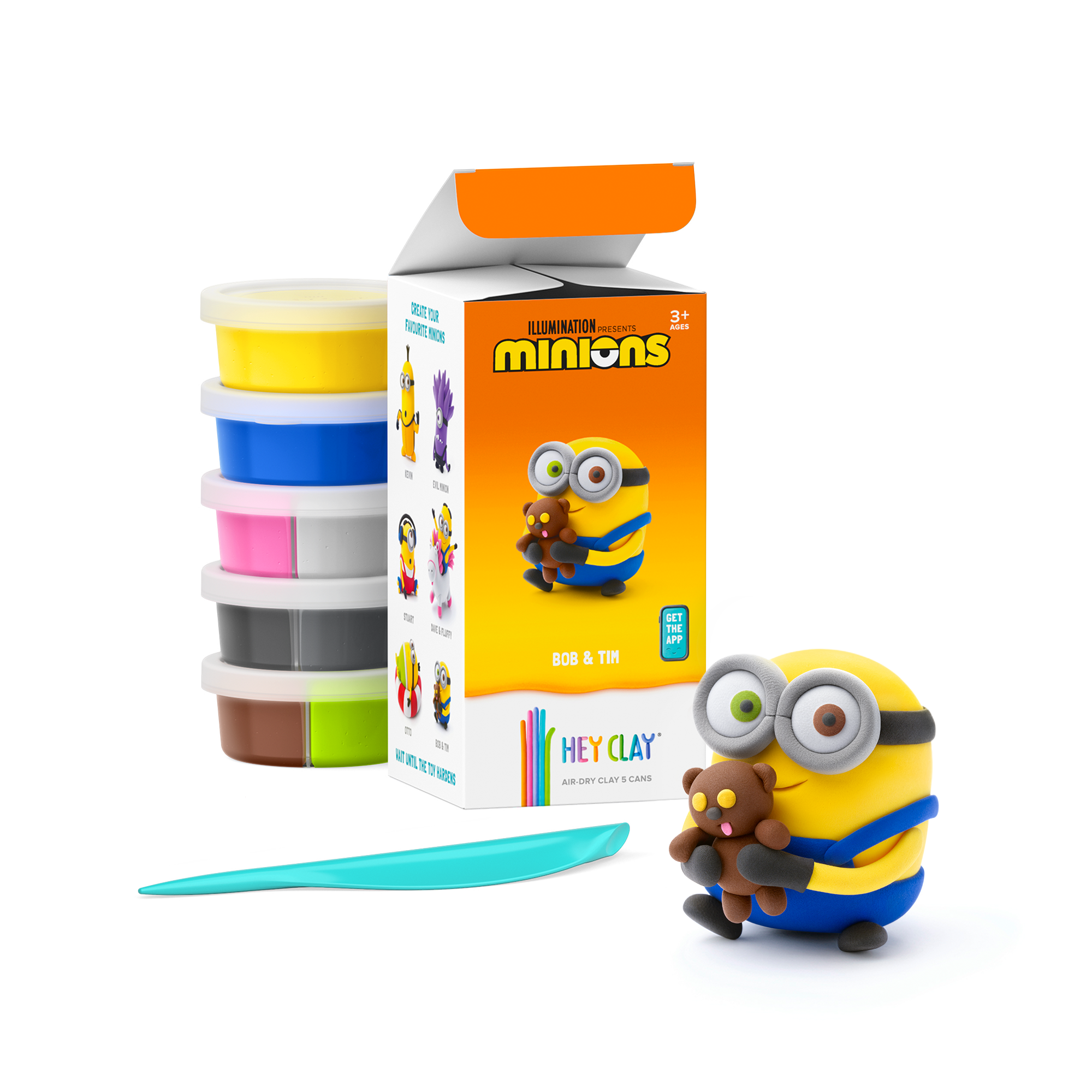 HeyClay - Limited Edition Minions Bob - 5 cans