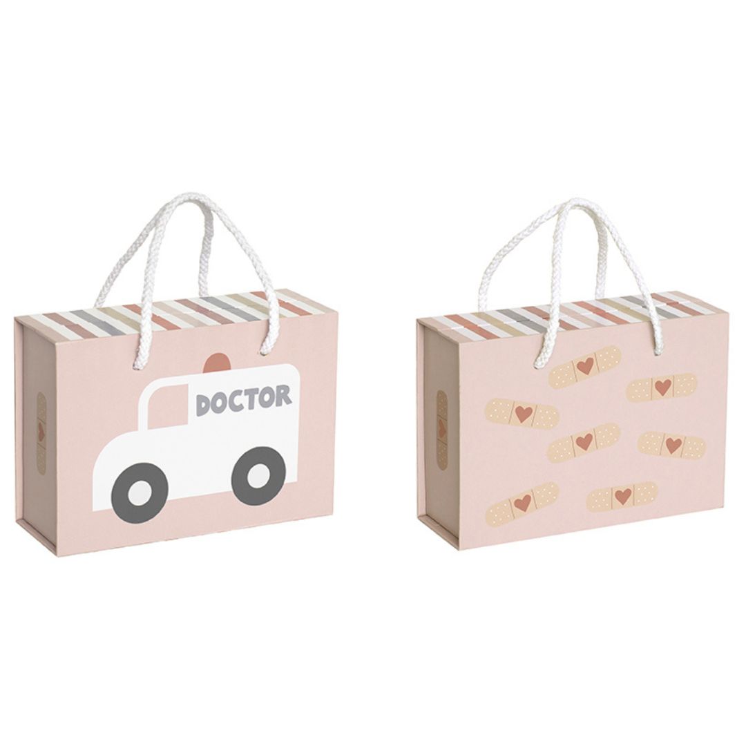 Jabadabado - W7238 Doctor's Case Pink, (neues Design) 18 Monate