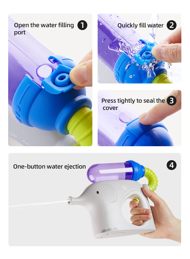 Mijler - Squirt Elephant Water Gun - Blasenblau