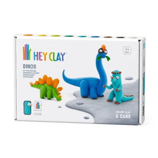 60032 Heyclay - Dinos: Dinos: Stegosaurus, Pachycephalosaurus, Brachiosaurus - 6 Dosen