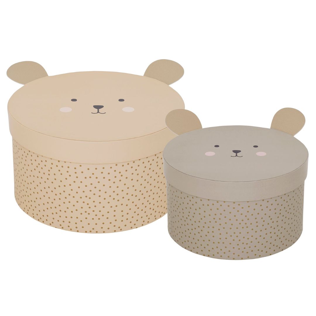 Jabadabado teddy storage box, perfect for organizing children's belongings.
