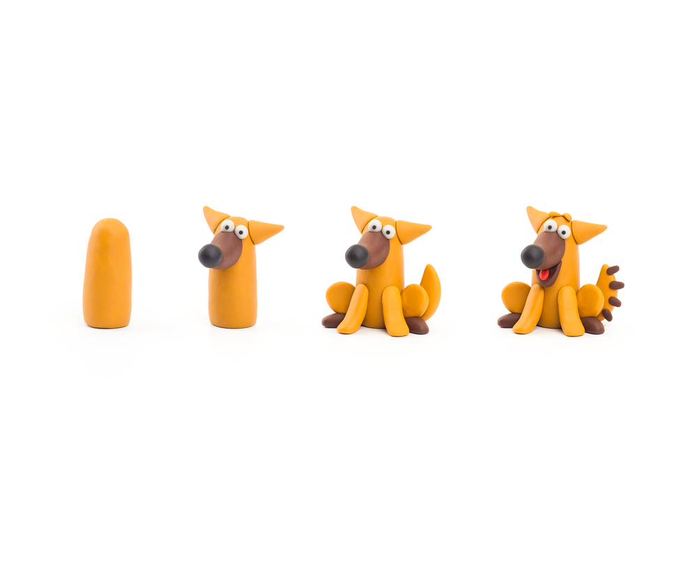 30048 Heyclay - Doggie - 3 Dosen