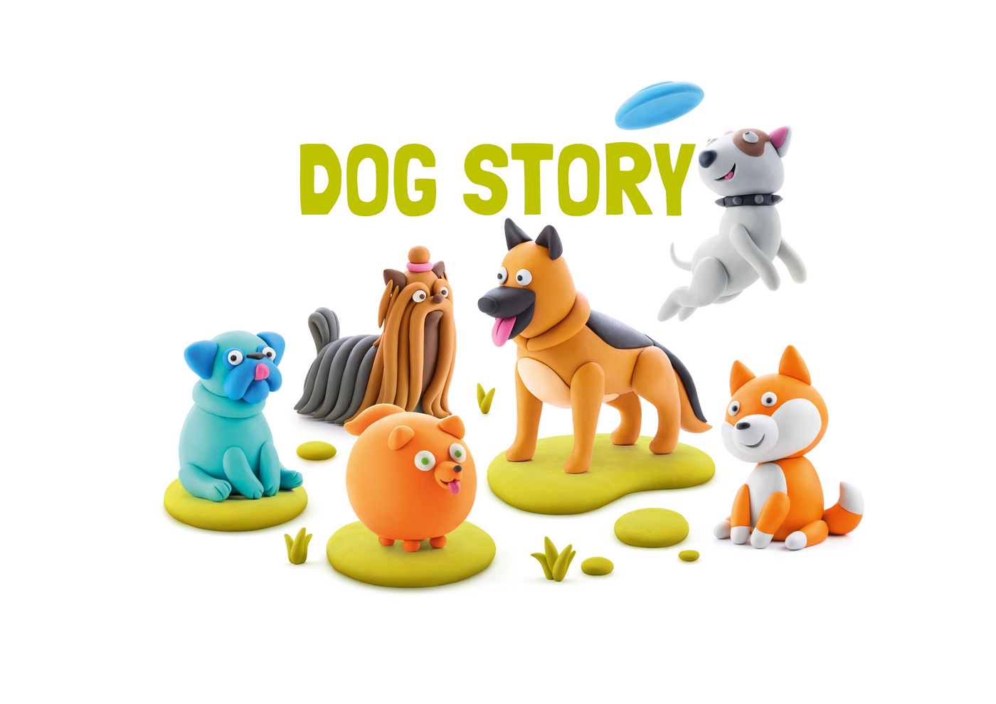 dog story clays