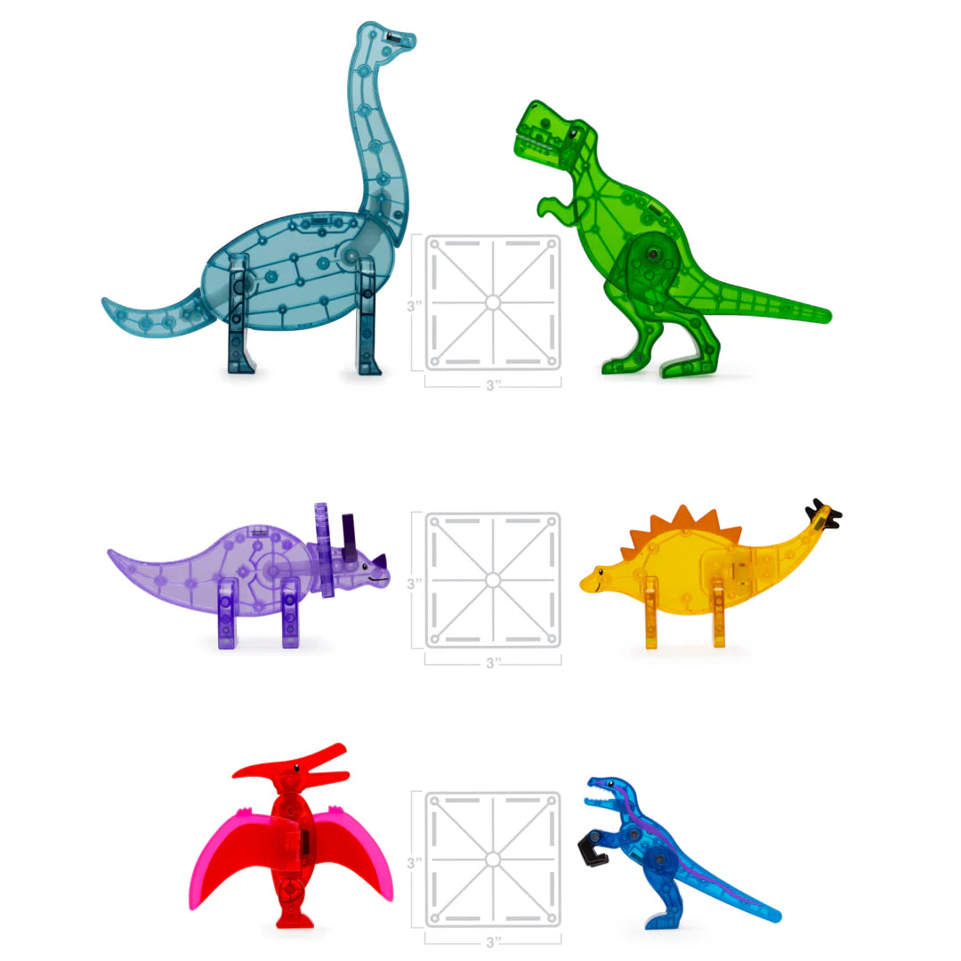 Magna-Tiles® Dino World XL 50 Stück