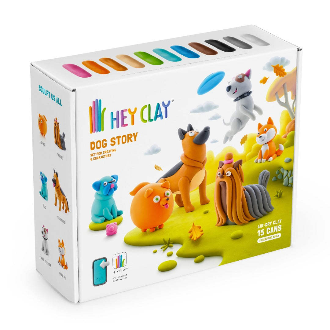 15024 Heyclay - Hundegeschichte - 15 Dosen