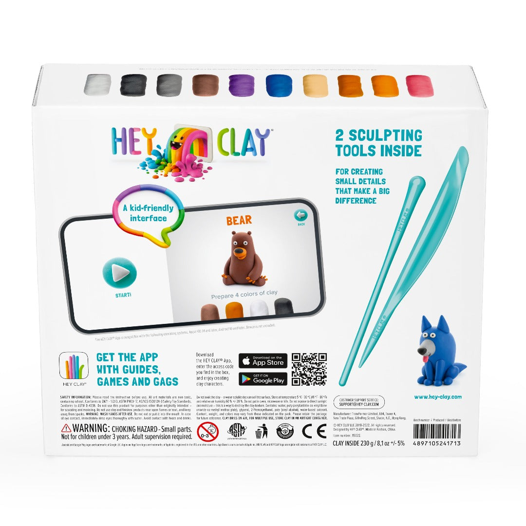 15022 Heyclay - Waldtiere 15 Dosen