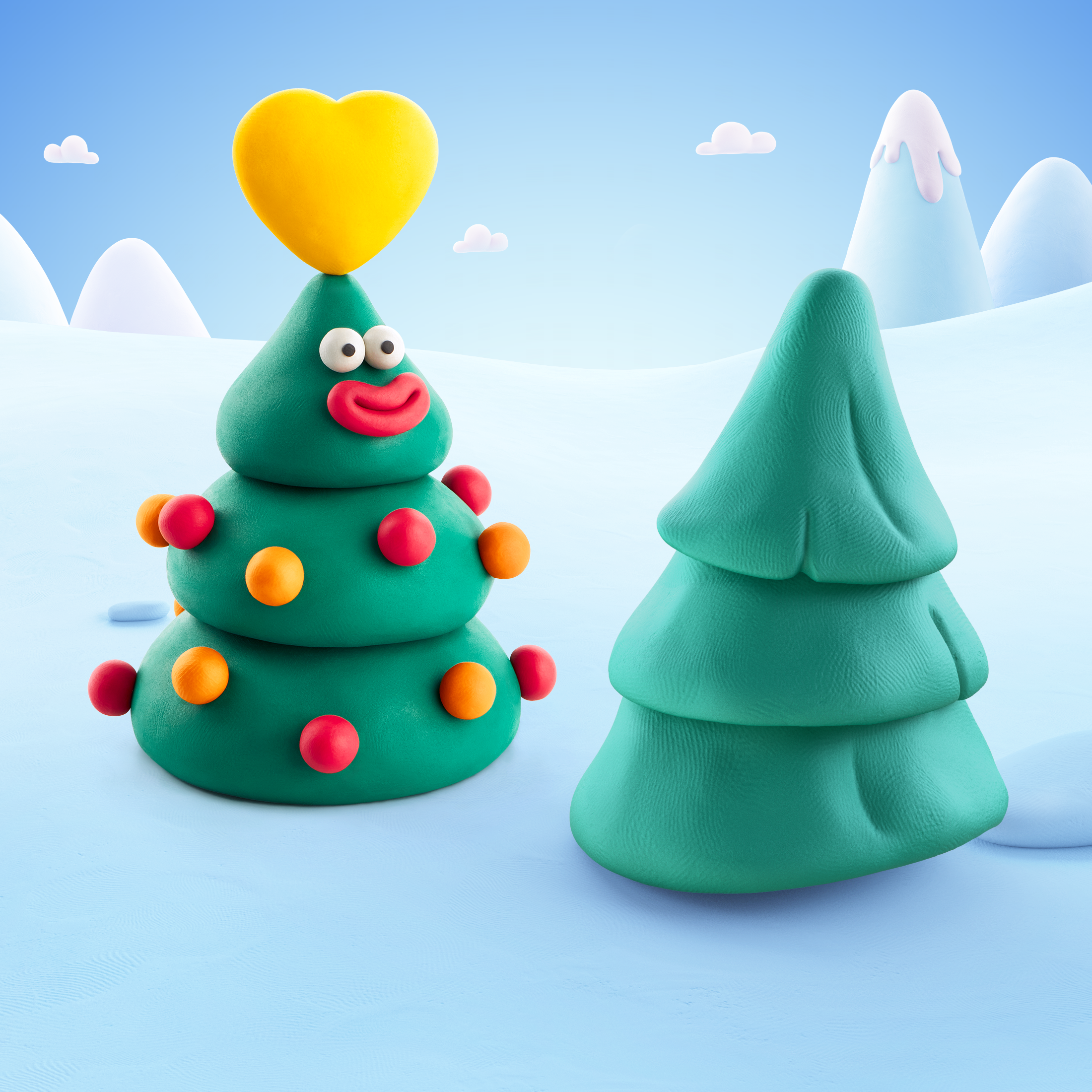 HeyClay - Kerst Editie - KerstBoom