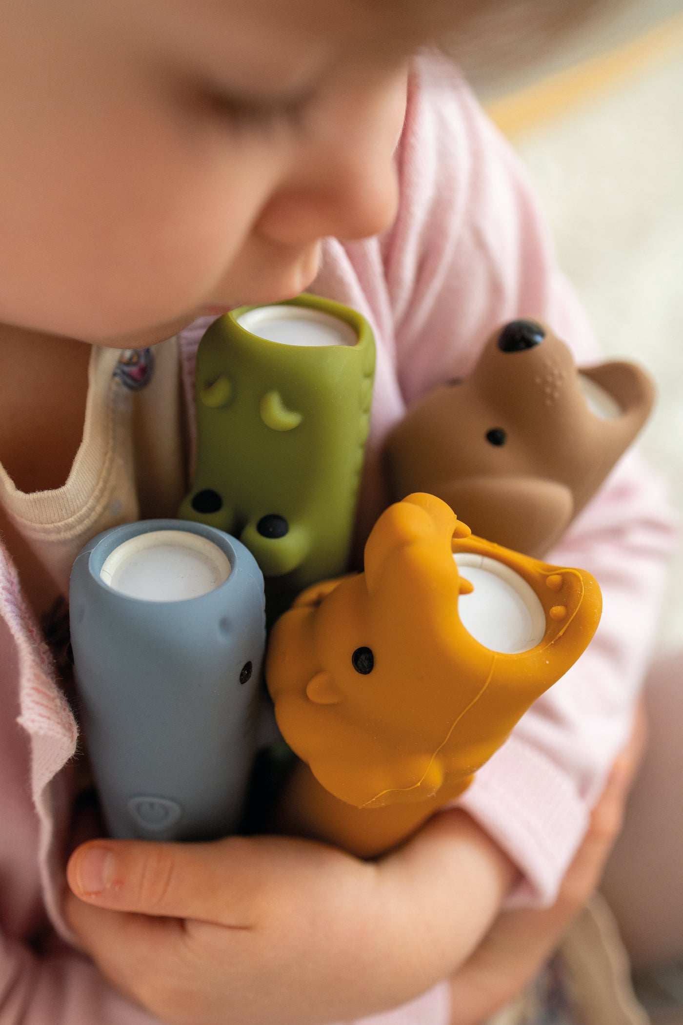 Rabbit&Friends - Kinder zaklamp leeuw