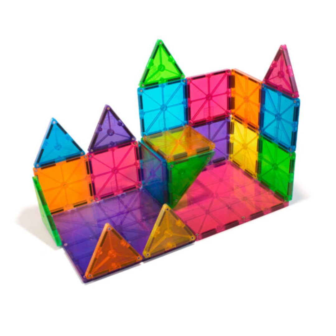 Magna-Tiles® Clear Colors 32 Stück Set