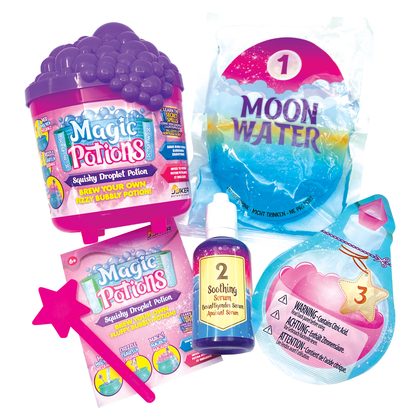 Slimy - Magische Potion - Dreamy Cloud met glitters en kralen