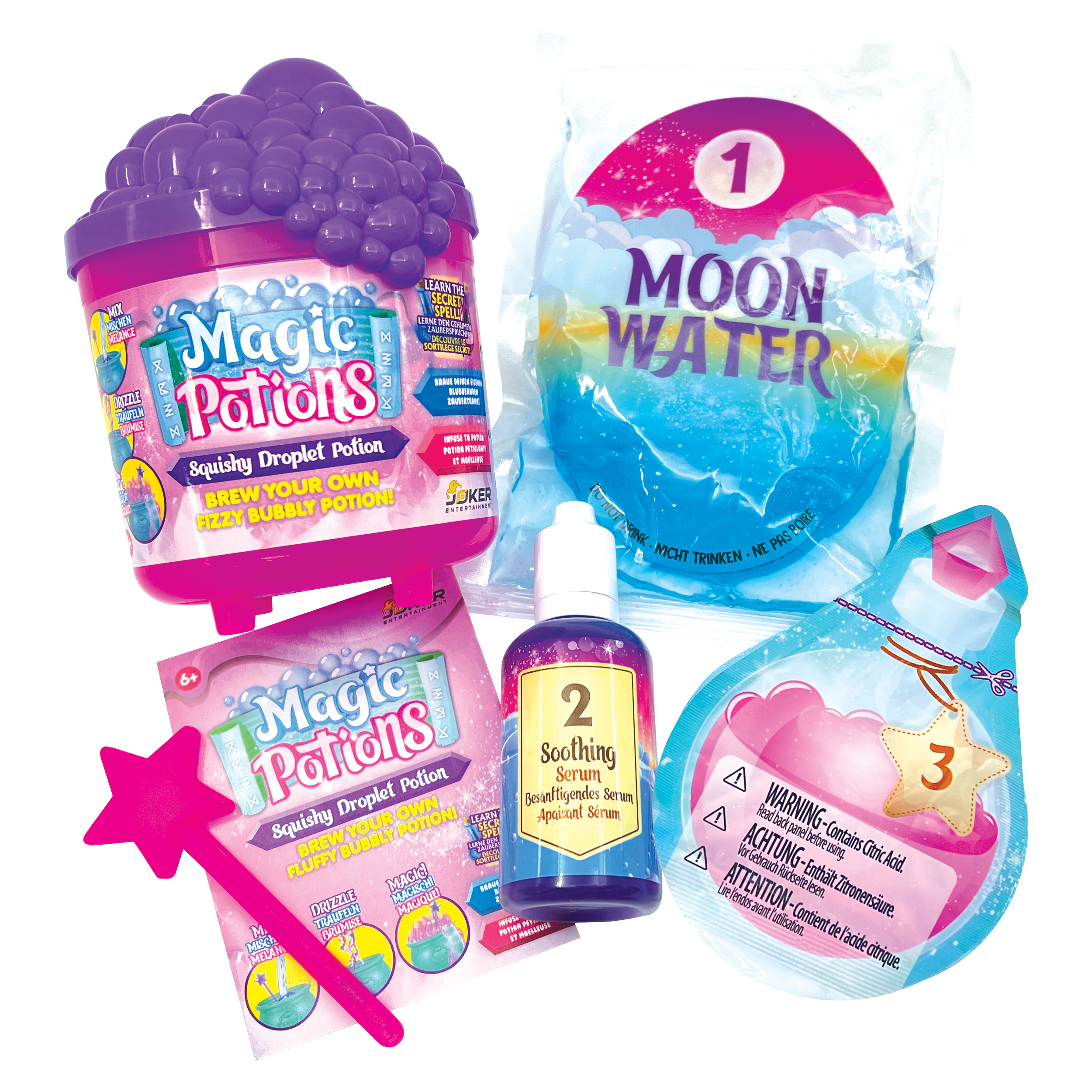 Slimy - Magische Potion - Dreamy Cloud met glitters en kralen