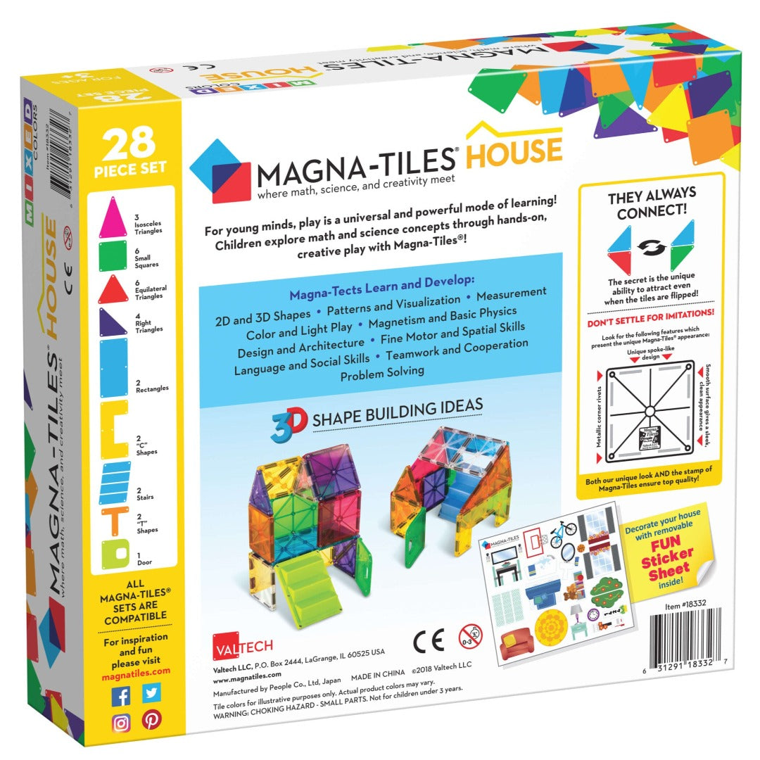 MAGNA-TILES® House 28 Piece Set