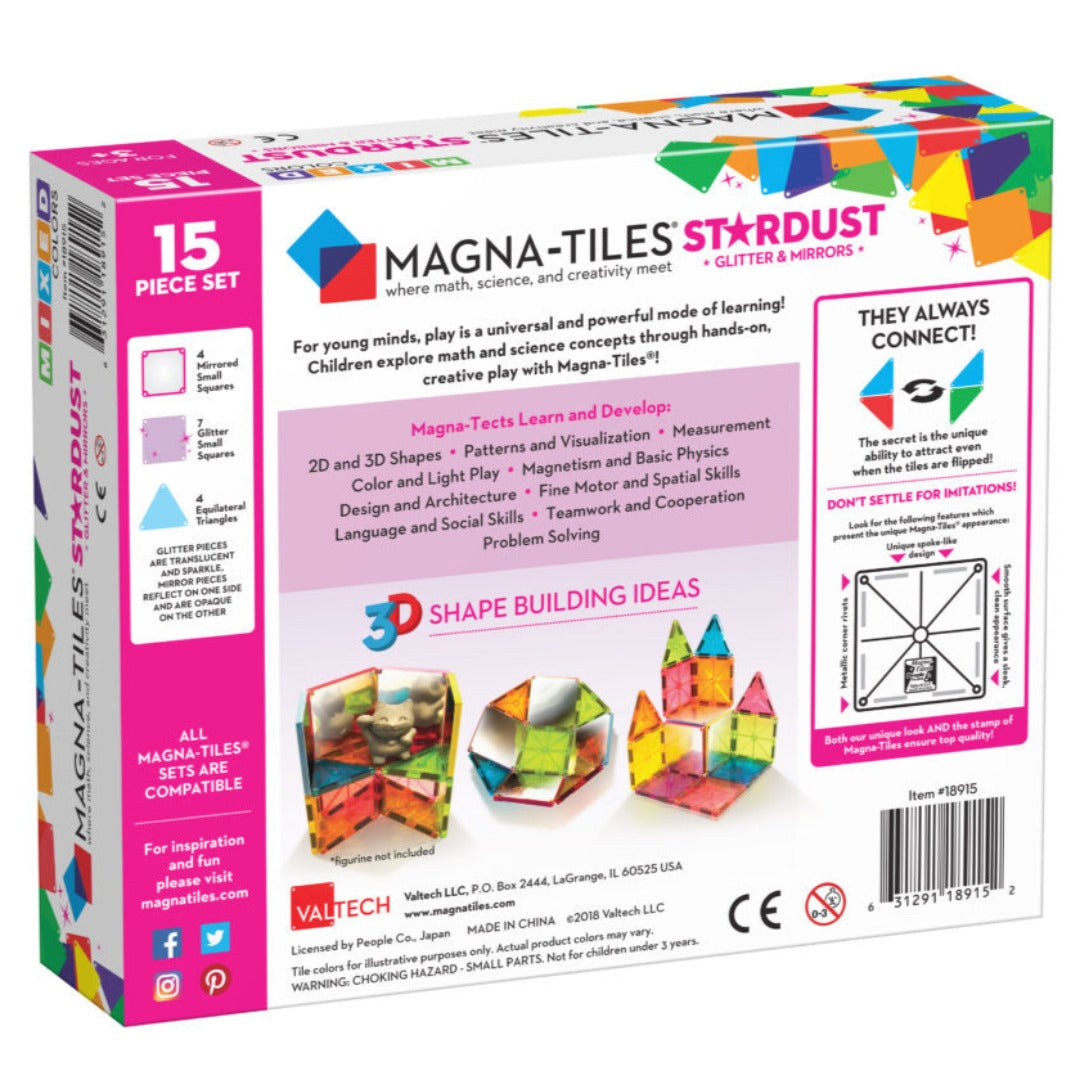 Magna-Tiles® Stardust 15-teiliges Set