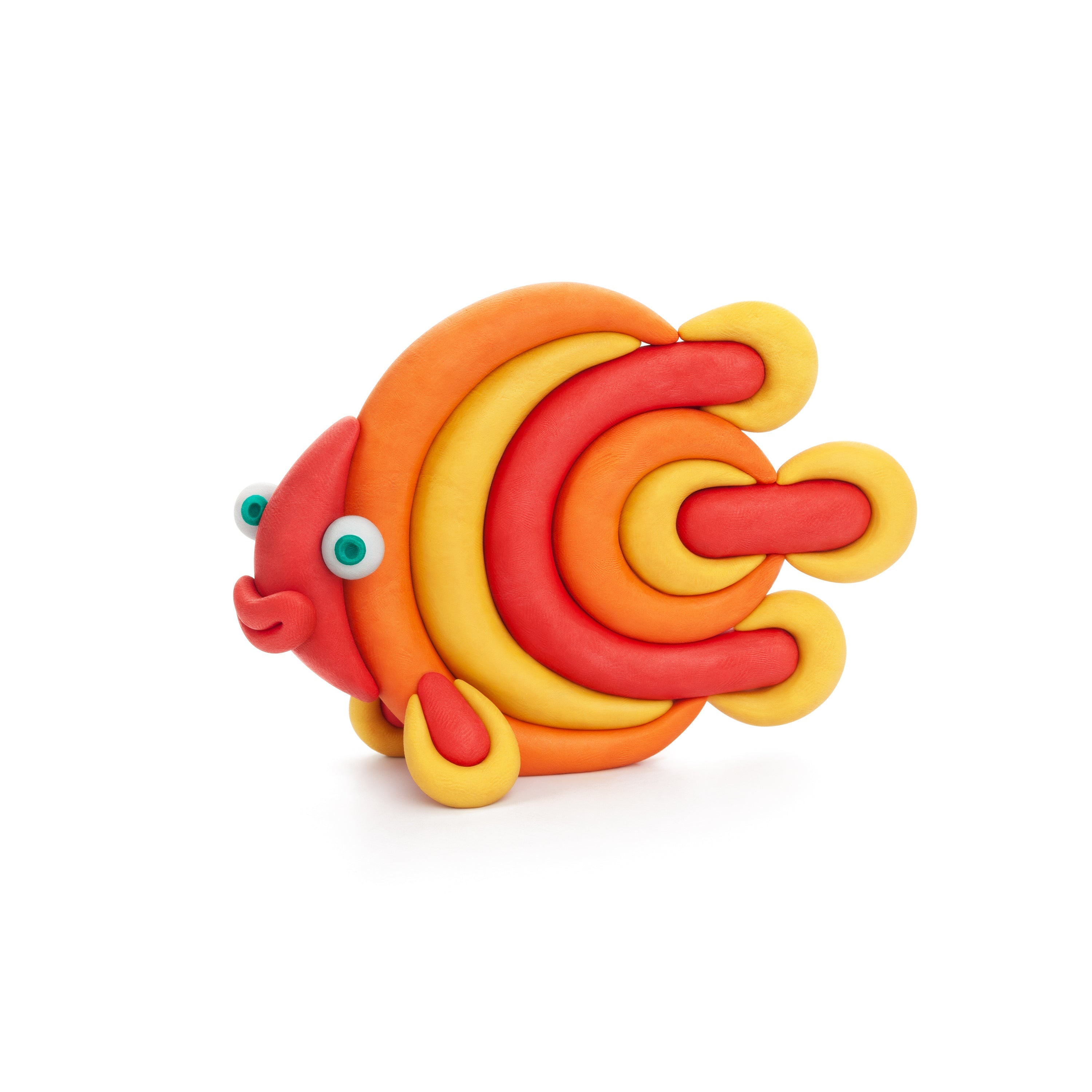 clay fish toys