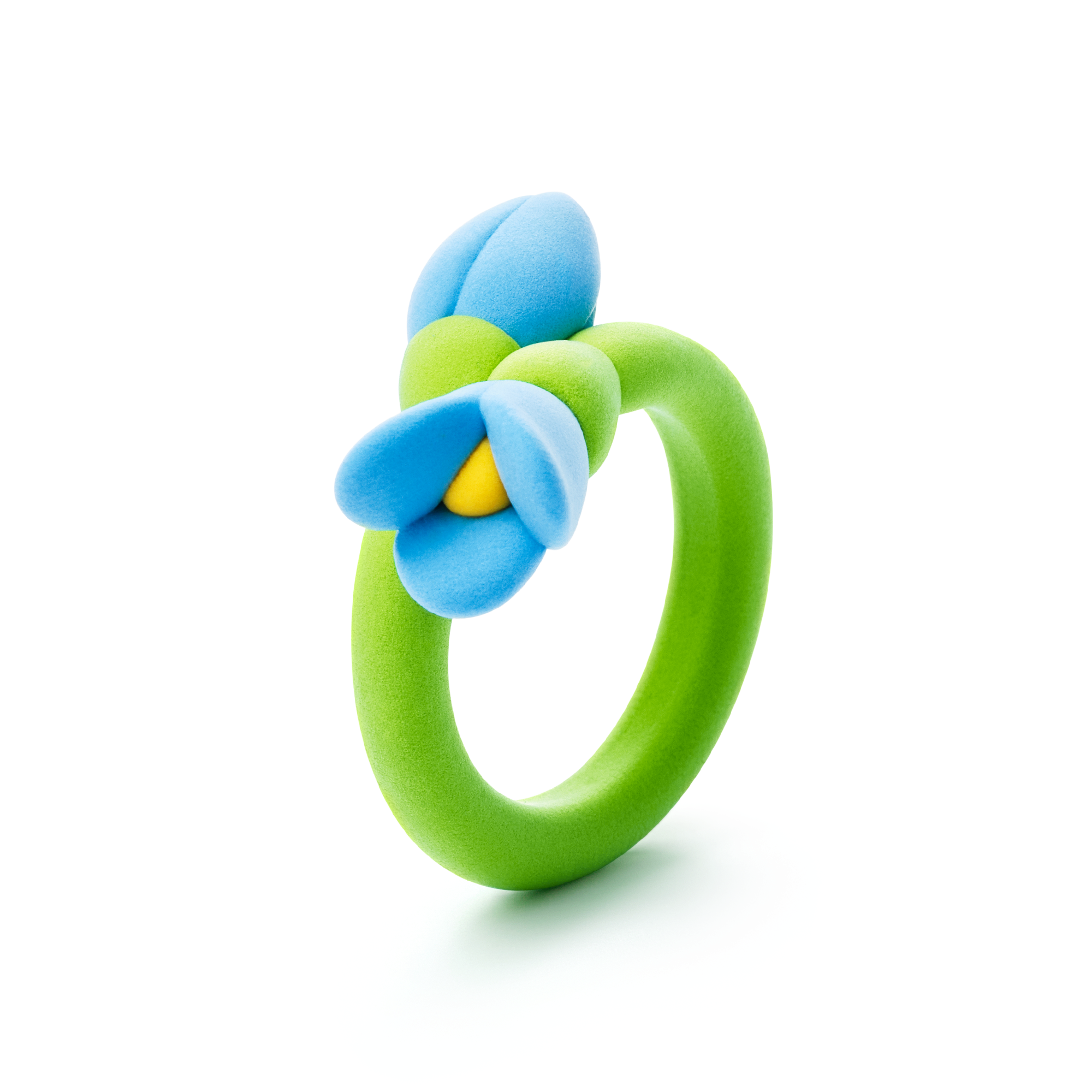 double flower ring