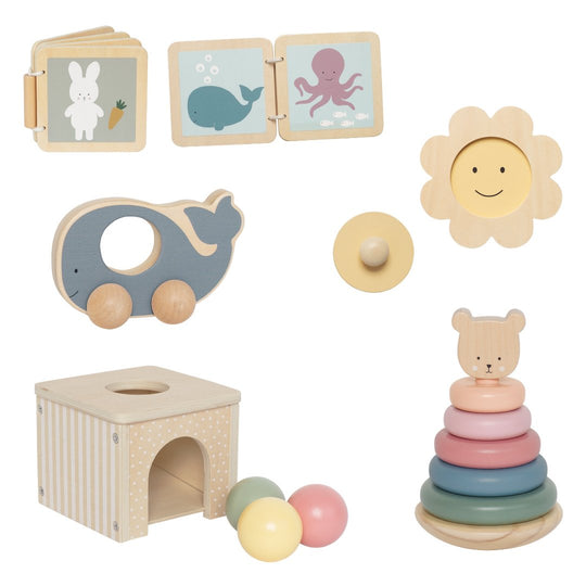 T294 Jabadabado - Play and learn box 6-12 months