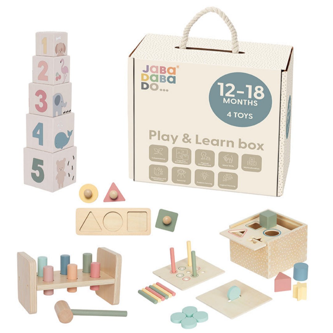 T295 Jabadabado - Play and Learn Box 12-18 months