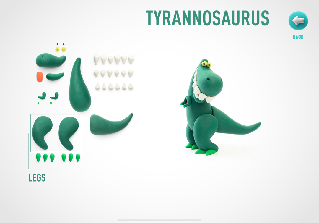 Heyclay - Tyrannosaurus - 3 Dosen