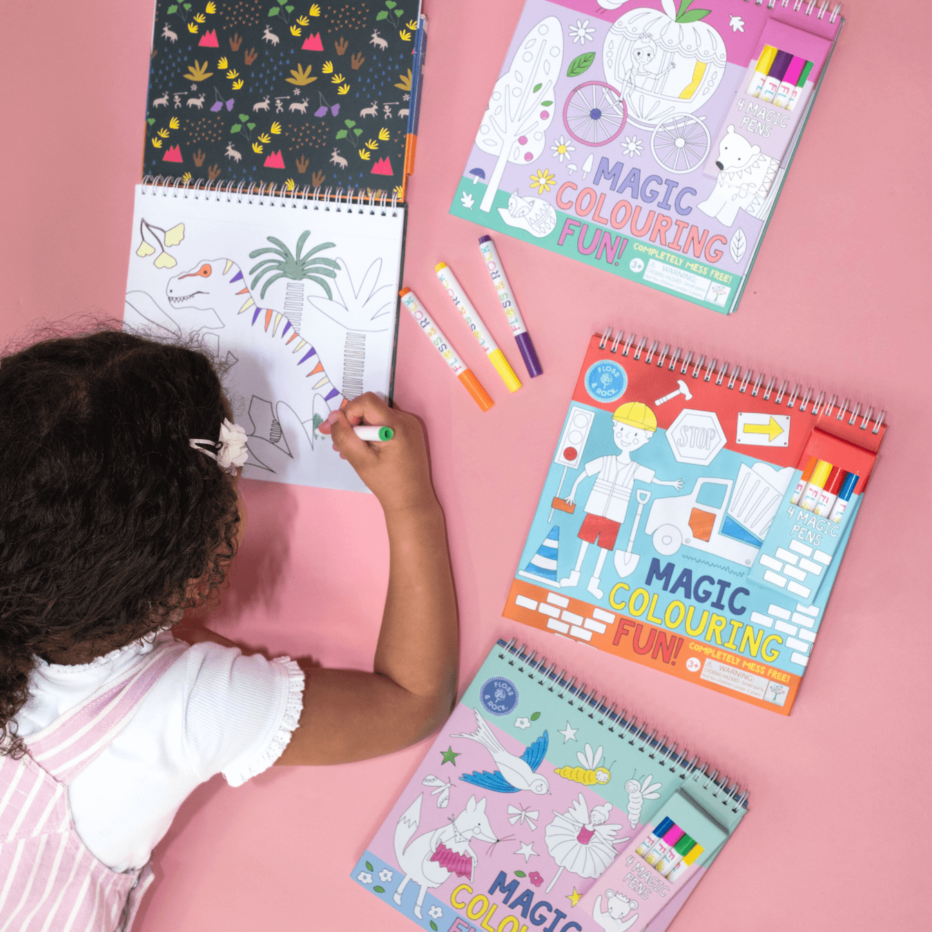 49P6066 Floss&Rock - Magic Colouring Fun - Enchanted