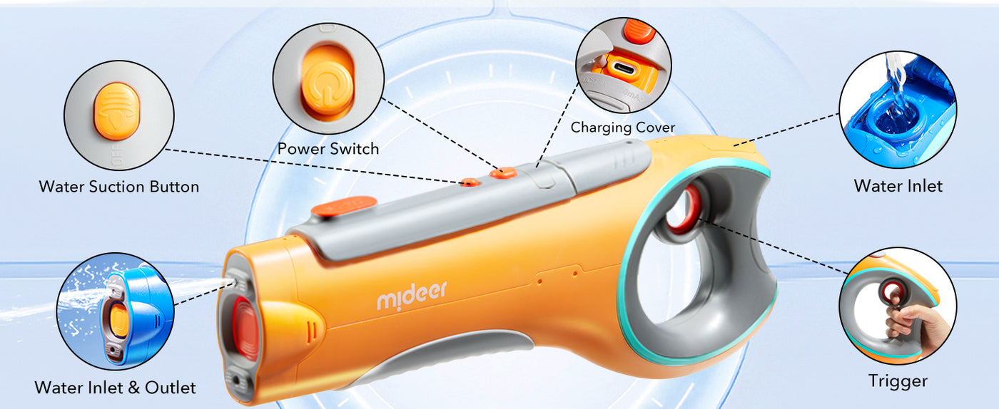 Mijler - Electric Aquatech Blaster - Orange