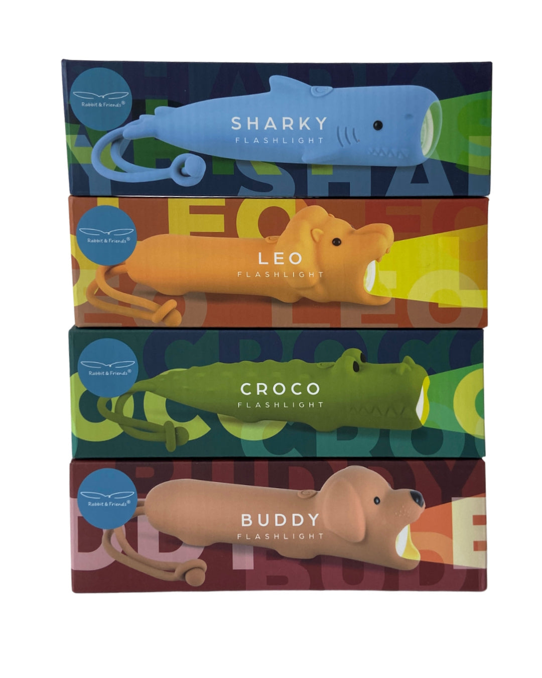 Rabbit&Friends - Kinder zaklamp leeuw