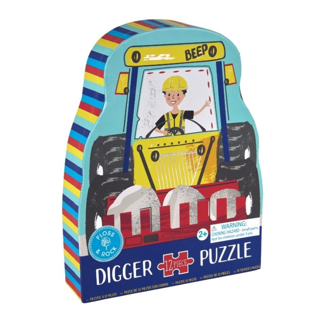 digger puzzle for kids