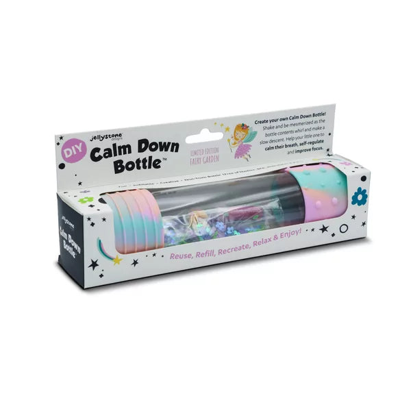 JellyStone Designs - DIY Calm Down Bottle - Fairy Garden - Limited EDITION