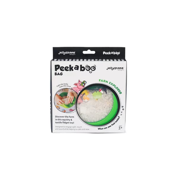 Jellystone - Peekaboo Sensory Bag - Farm