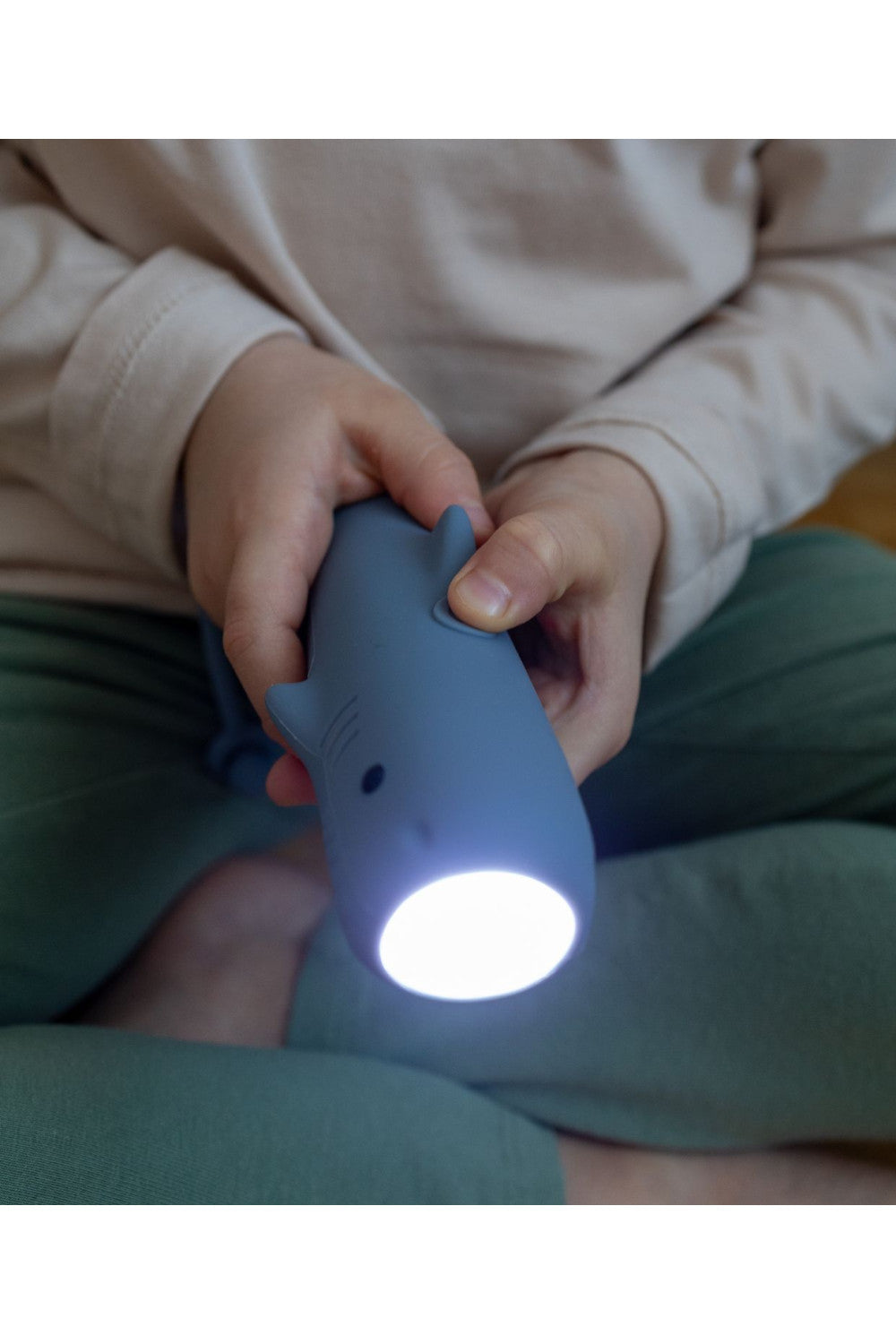 Rabbit&Friends - Kinder zaklamp haai