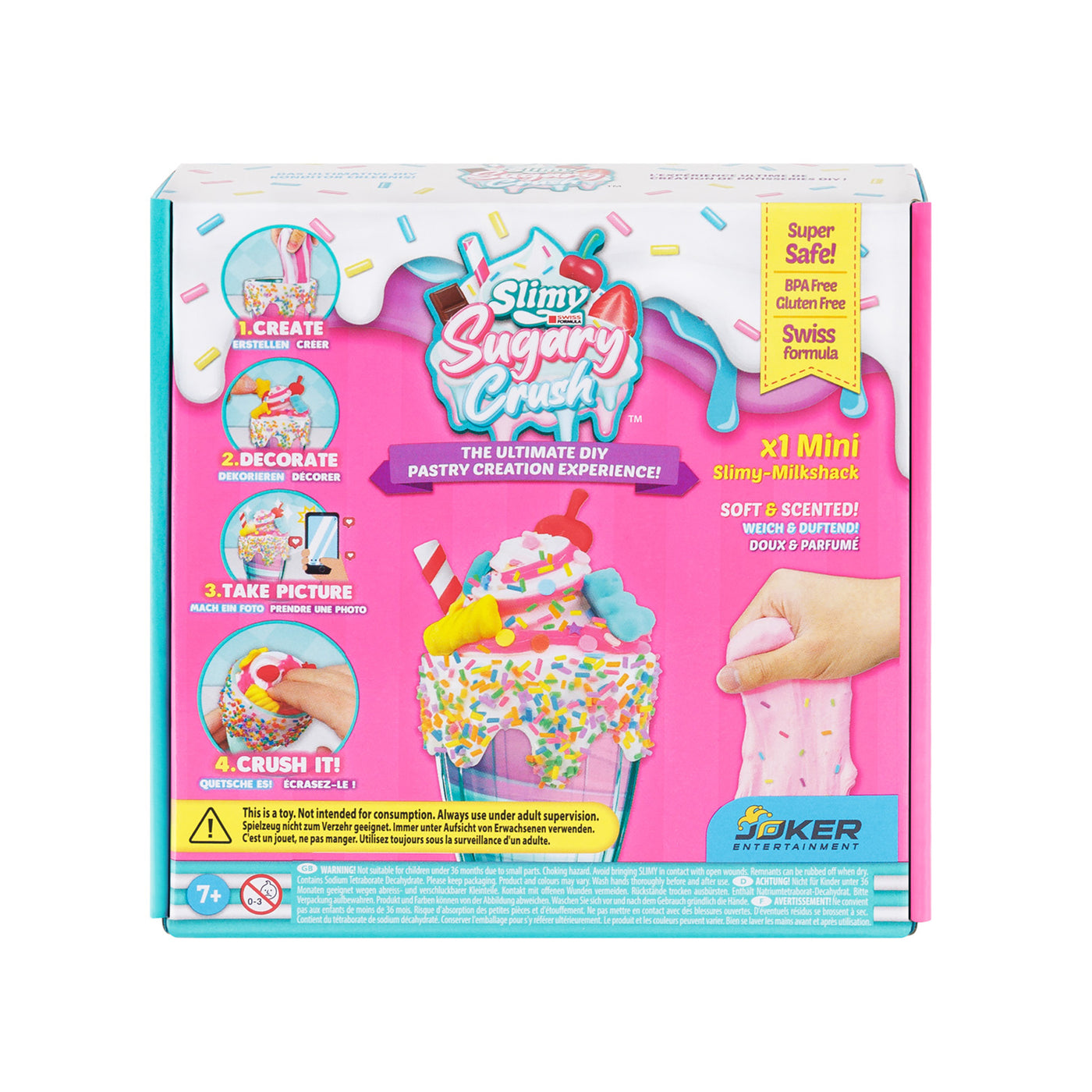 Slimy 36130 - Sugary Crush-it - Mini-Milkshake