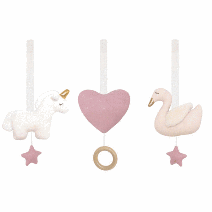 N0142 Jabadabado - Babygym Toys Unicorn/ Schwan