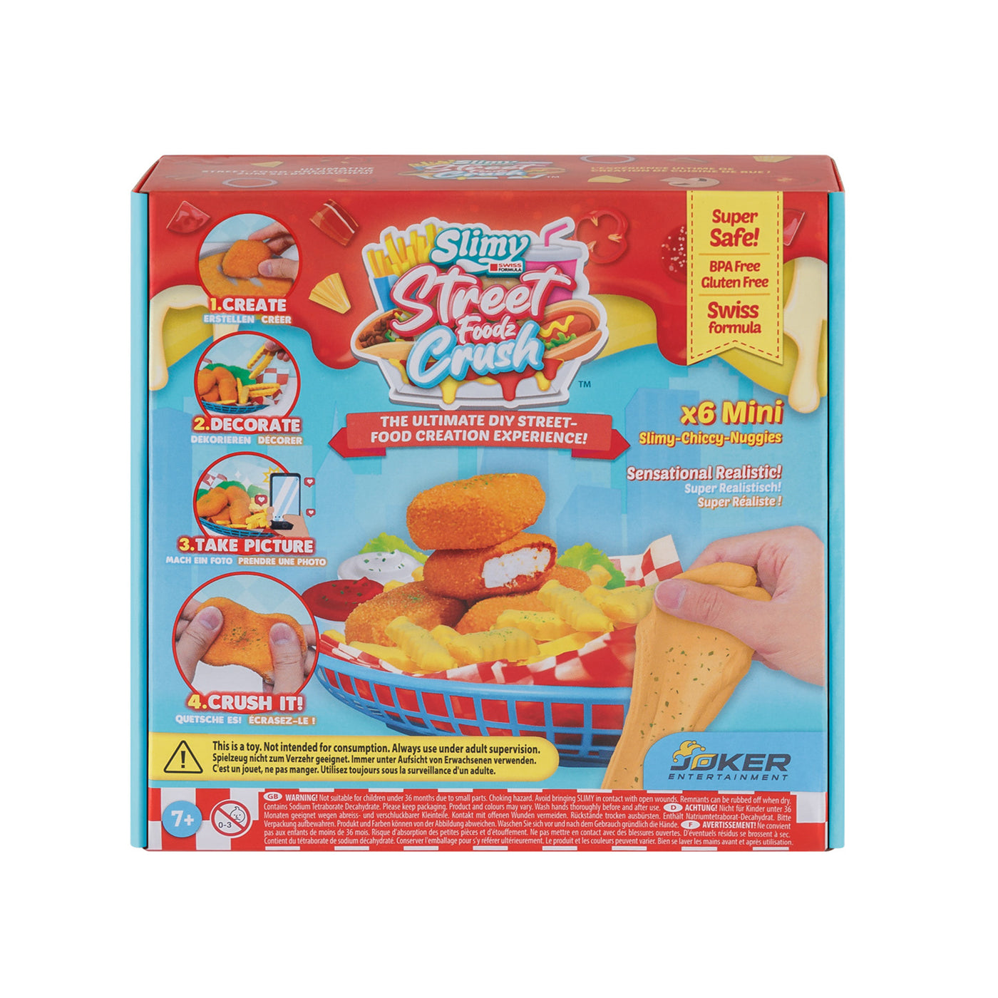 Slimy 36140 - Sugary Crush-it - Mini-Nuggets en frietjes