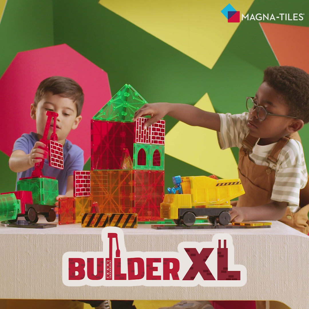 Magna-Tiles® Builder XL 50-Stück-Set