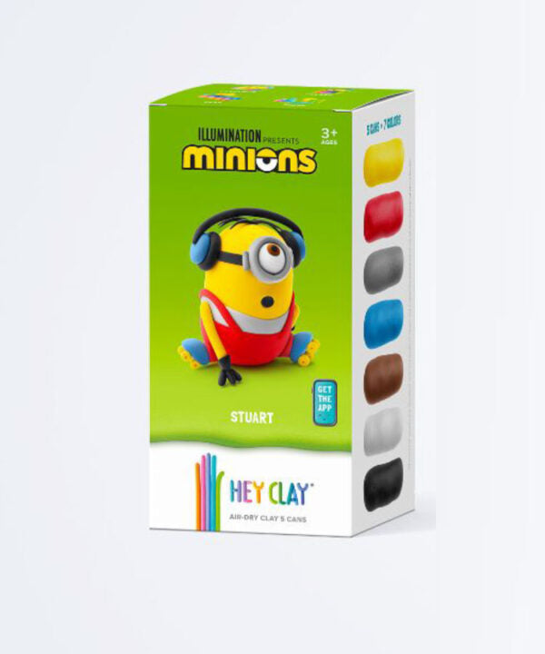 HeyClay - Limited Edition - 50180 Minions Stuart - 5 cans (COMING MAY 2024)